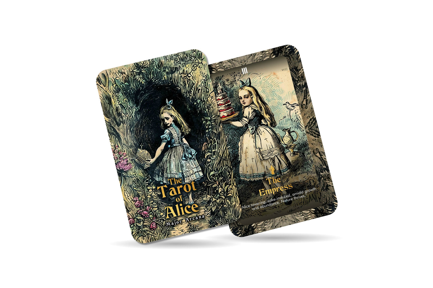 The Tarot of Alice - Major Arcana - Tarot Cards - UK Edition - Divination Tool