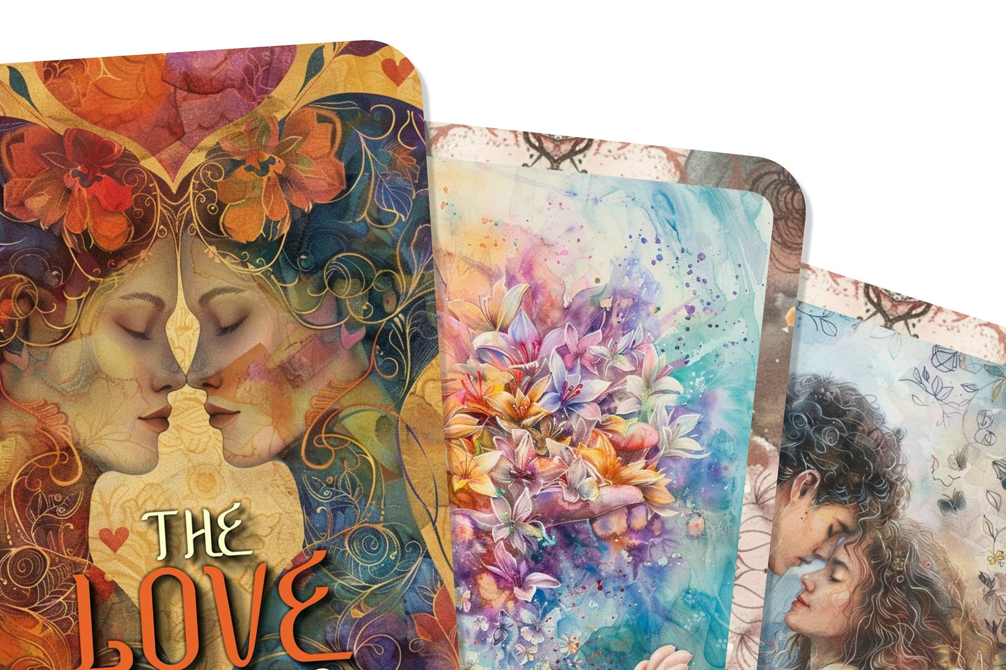 The Love Mantra - Oracle Cards - Ignite Passion, Inspire Connection - Divination tools