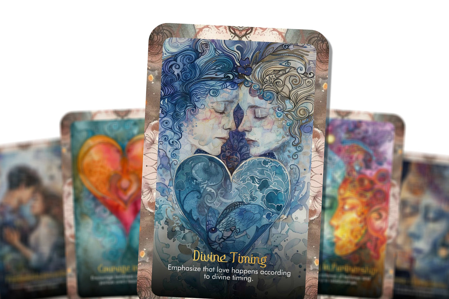 The Love Mantra - Oracle Cards - Ignite Passion, Inspire Connection - Divination tools