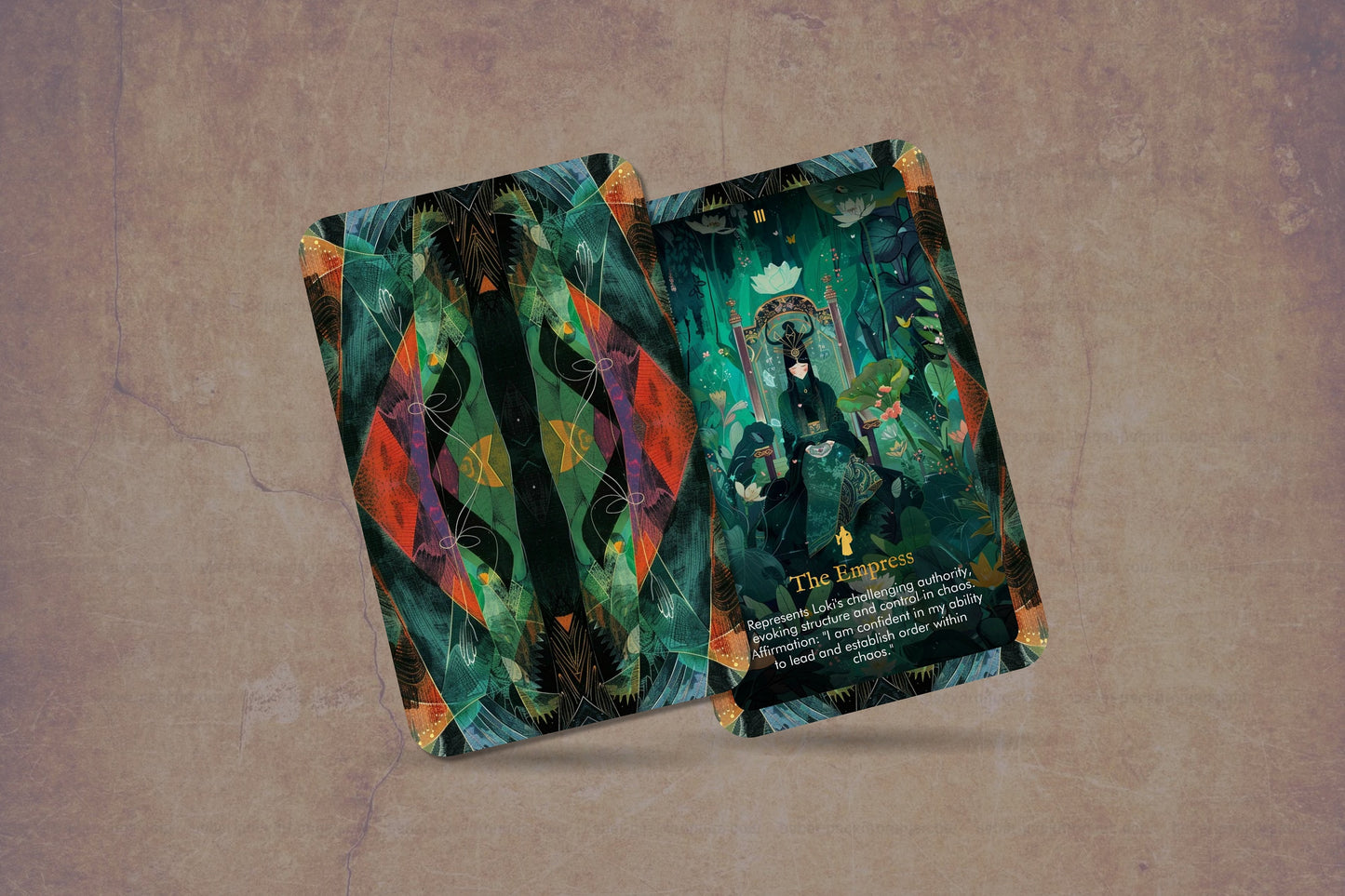 The Tarot of Loki  - Major Arcana - A fresh perspective to traditional tarot interpretations - Tarot Cards - Tarot Deck - Divination Tools