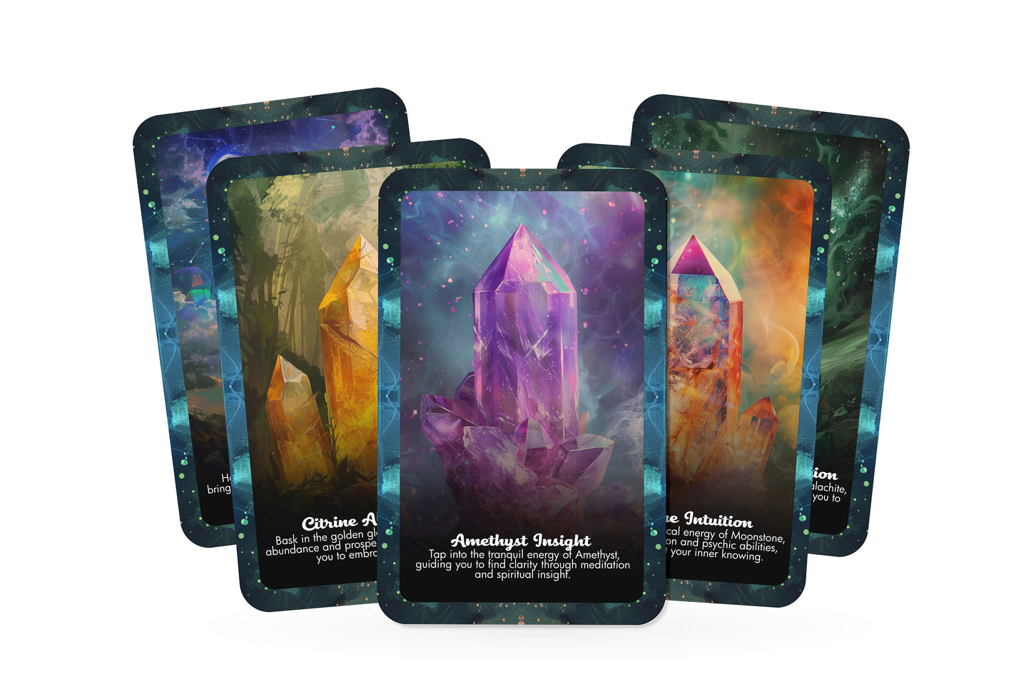 Gemstone Guardians Oracle – Clarity from the Crystals - 22 Magical Gemstone Cards