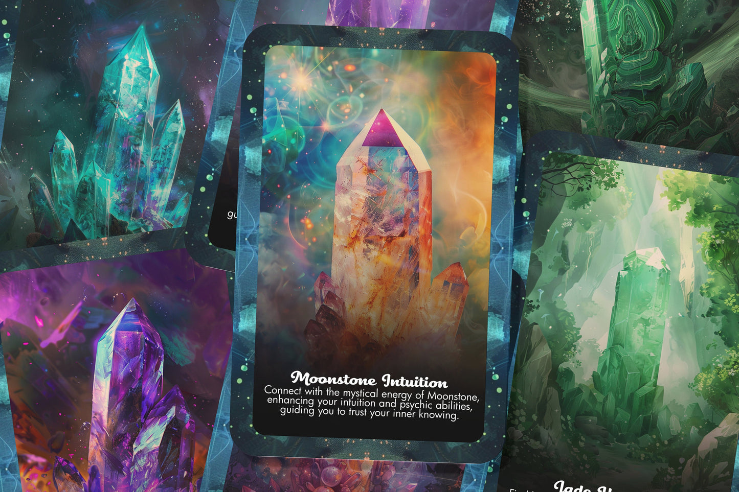 Gemstone Guardians Oracle – Clarity from the Crystals - 22 Magical Gemstone Cards