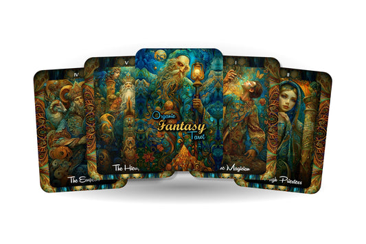 Organic Fantasy Tarot - 78 cards