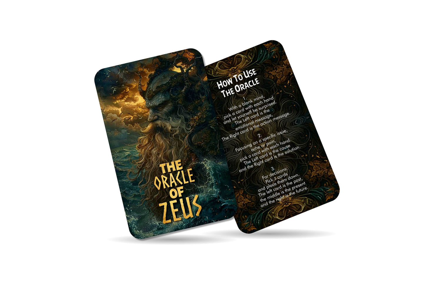 The Oracle Of Zeus - 22 Oracle Cards - Guardian Of The Sky