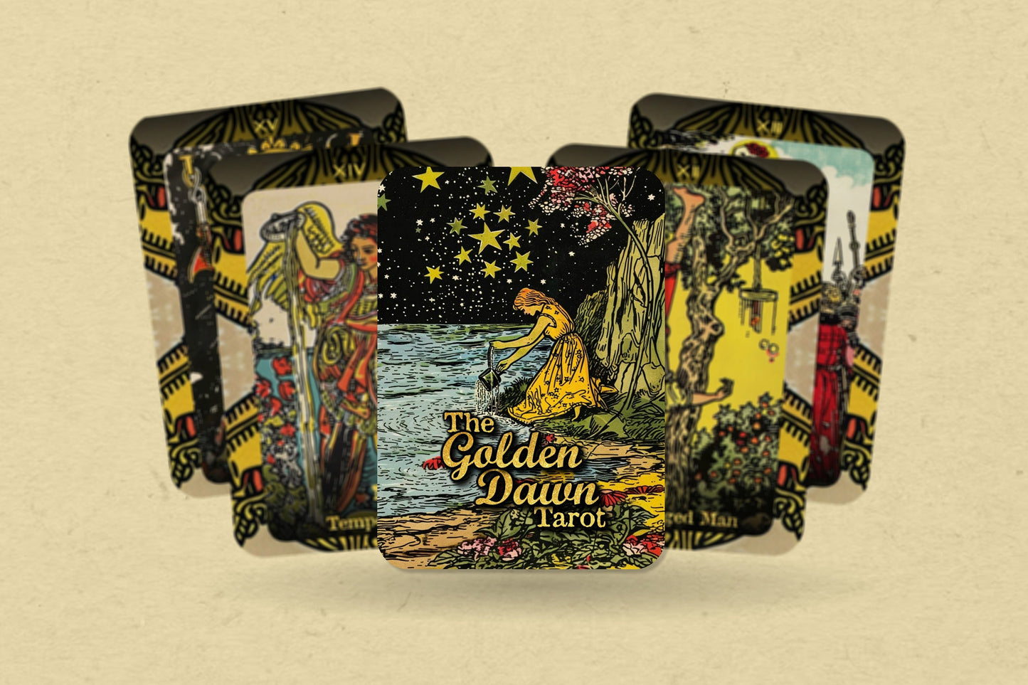 The Golden Dawn Tarot - 78 cards - Tarot - Tarot Deck - Fortune Telling - Divination tools