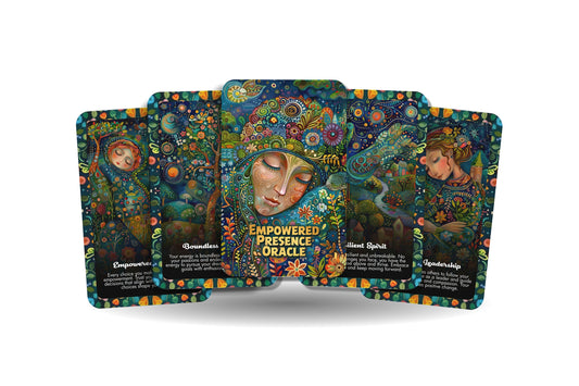 Empowered Presence Oracle Cards - 22 Oracle Cards - Divination Tools - Oracle Gift