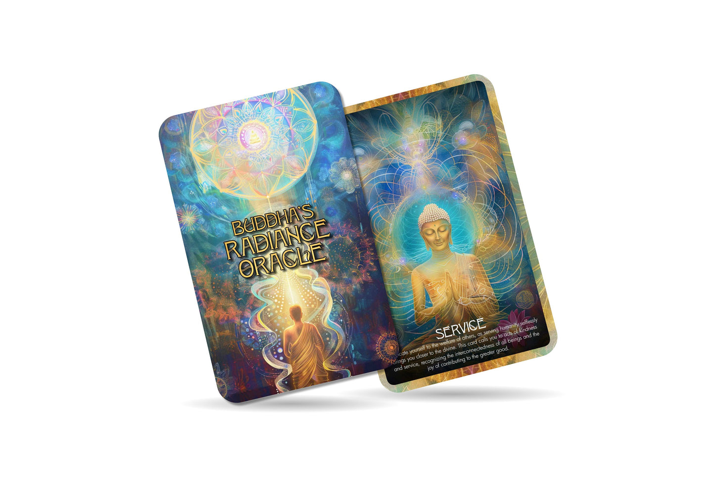 Buddha's Radiance Oracle - 22 Oracle Cards