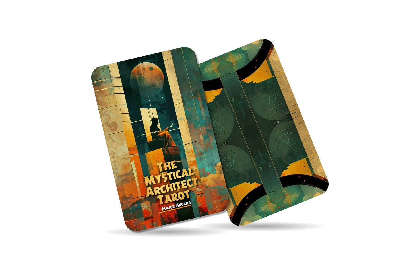 The Mystical Architect Tarot - 22 Major Arcana - Keywords for quick reading - For daily reflection - Divination tool