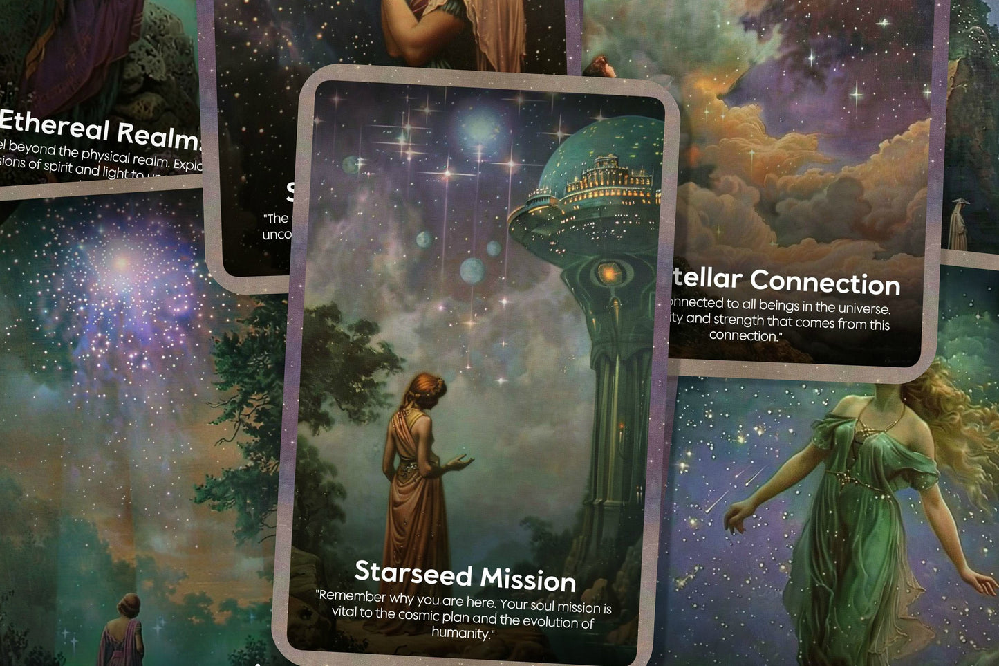 The Starseed Oracle - 22 Oracle Cards - UK Edition - Divination Tool