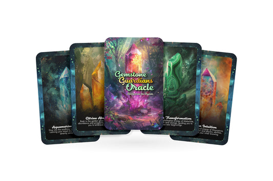 Gemstone Guardians Oracle – Clarity from the Crystals - 22 Magical Gemstone Cards