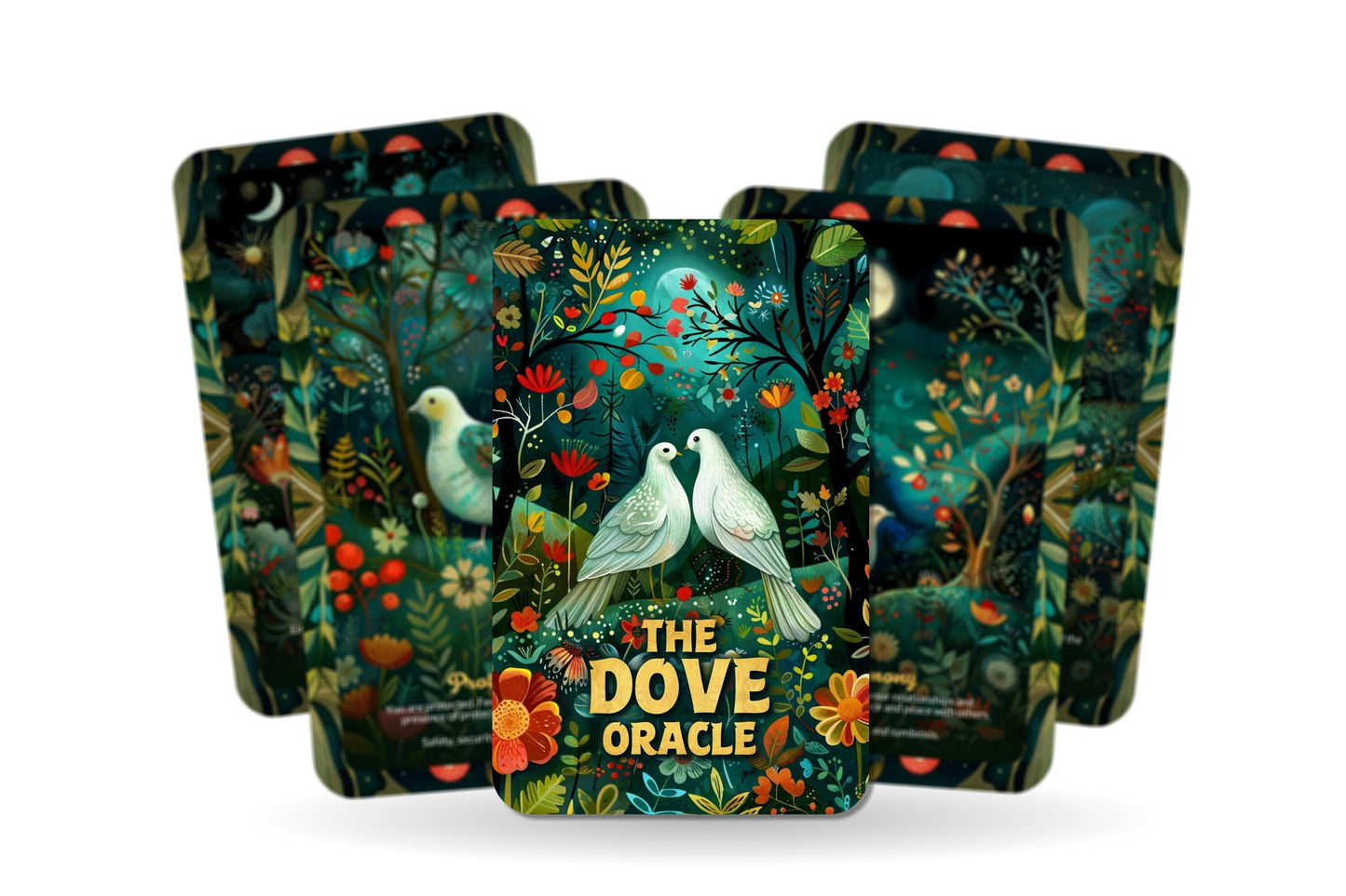 The Dove Oracle - 22 Oracle Cards - UK Edition - Divination Tool