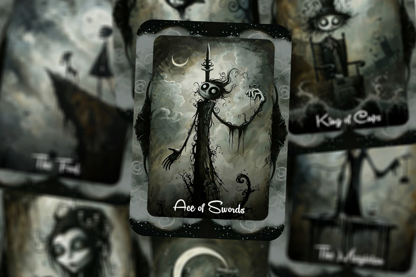 Gothic Moon Tarot -- Version 2 -- 78 cards -