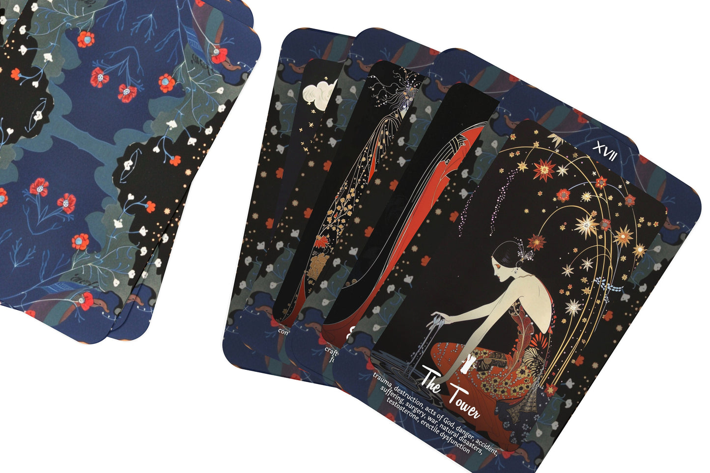 Divine Silhouettes Tarot - A masterpiece of Art Deco Elegance - 78 cards