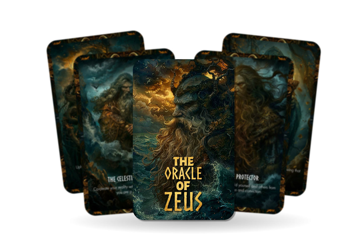 The Oracle Of Zeus - 22 Oracle Cards - Guardian Of The Sky