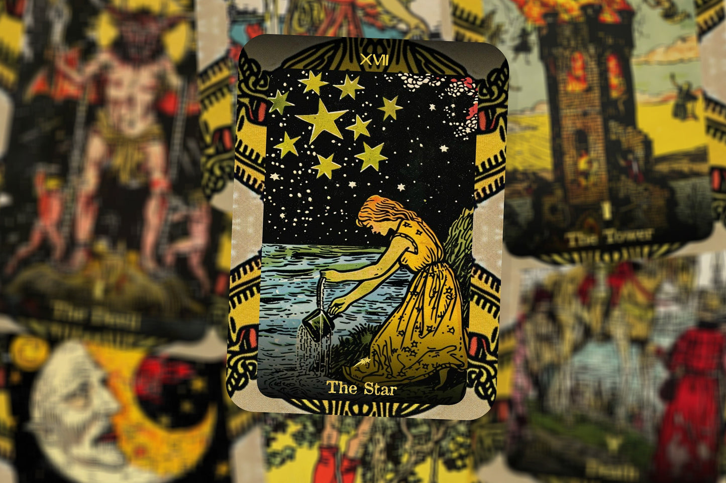 The Golden Dawn Tarot - 78 cards - Tarot - Tarot Deck - Fortune Telling - Divination tools