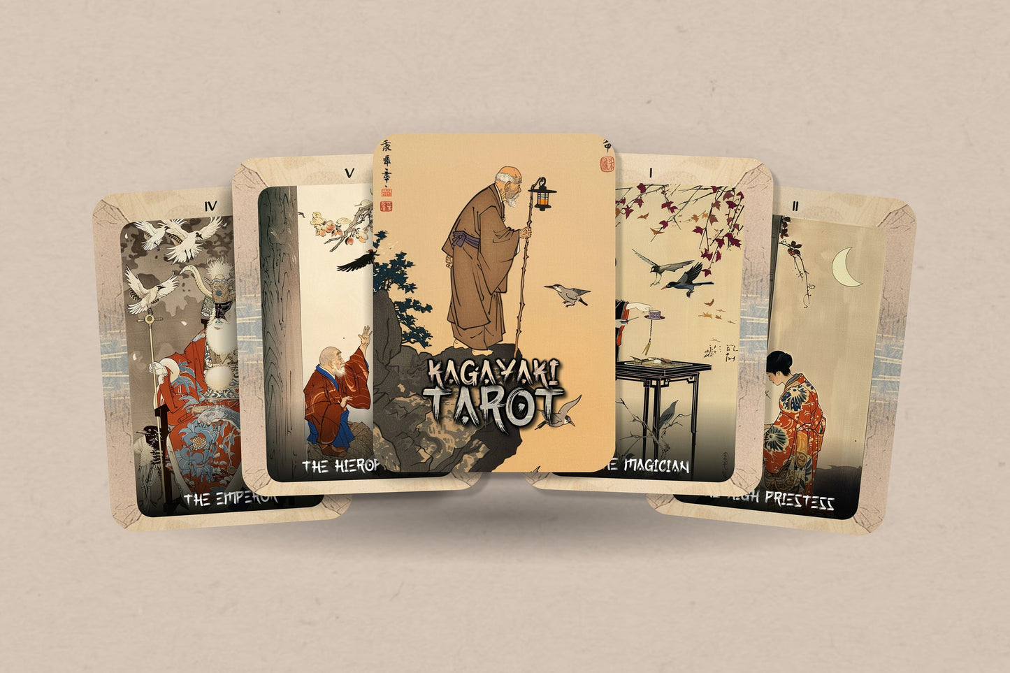 Kagayaki Tarot - 78 cards - Tarot - Tarot Deck - Fortune Telling - Divination tools