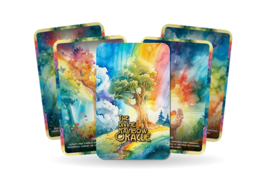 The Divine Rainbow Oracle - 22 Oracle Cards