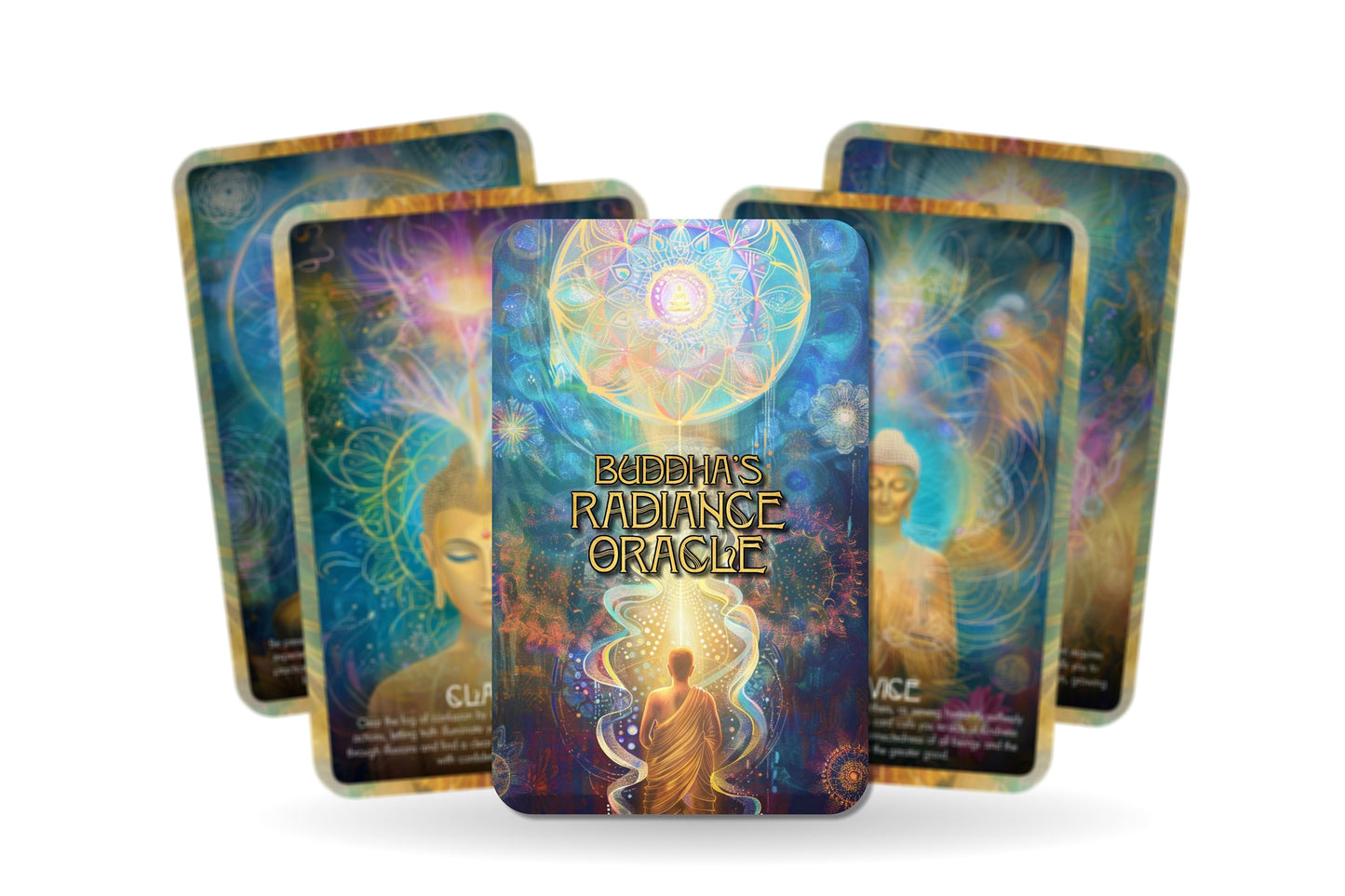 Buddha's Radiance Oracle - 22 Oracle Cards