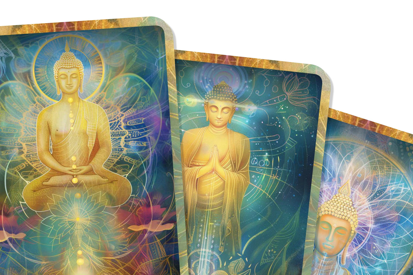 Buddha's Radiance Oracle - 22 Oracle Cards