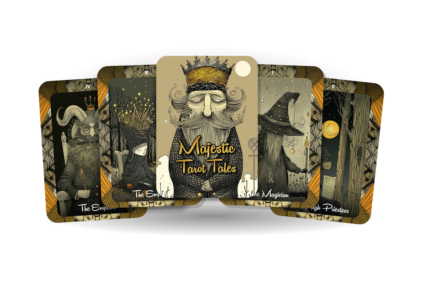 Majestic Tarot Tales - 78 cards