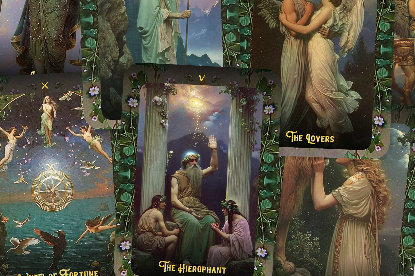 Elysian Dreams Tarot - 78 cards - Tarot - Tarot Deck - Fortune Telling - Divination tools