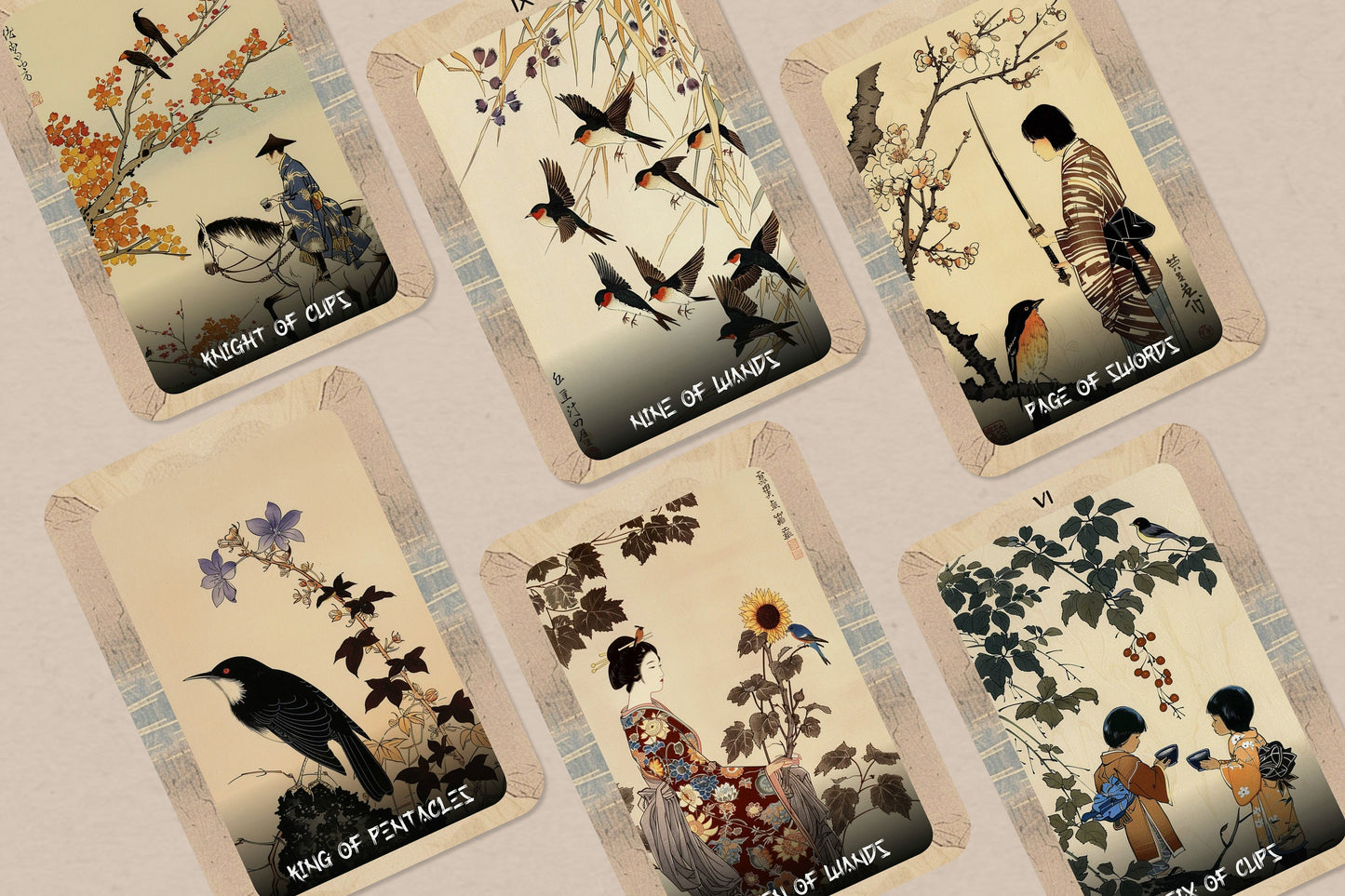 Kagayaki Tarot - 78 cards - Tarot - Tarot Deck - Fortune Telling - Divination tools