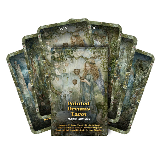 Painted Dreams Tarot - 22 Major Arcana - English | German | French | Italian