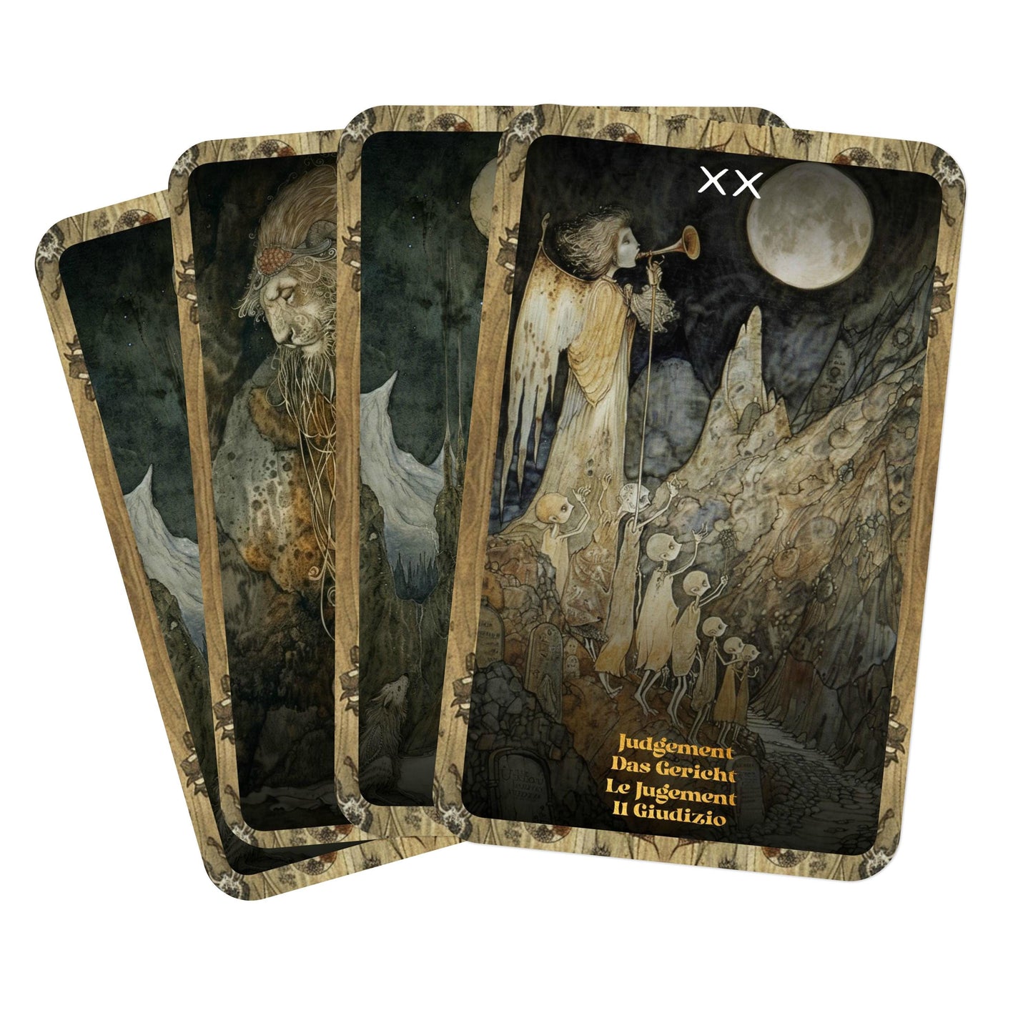 Hidden Tales Tarot - 22 Major Arcana - English | German | French | Italian