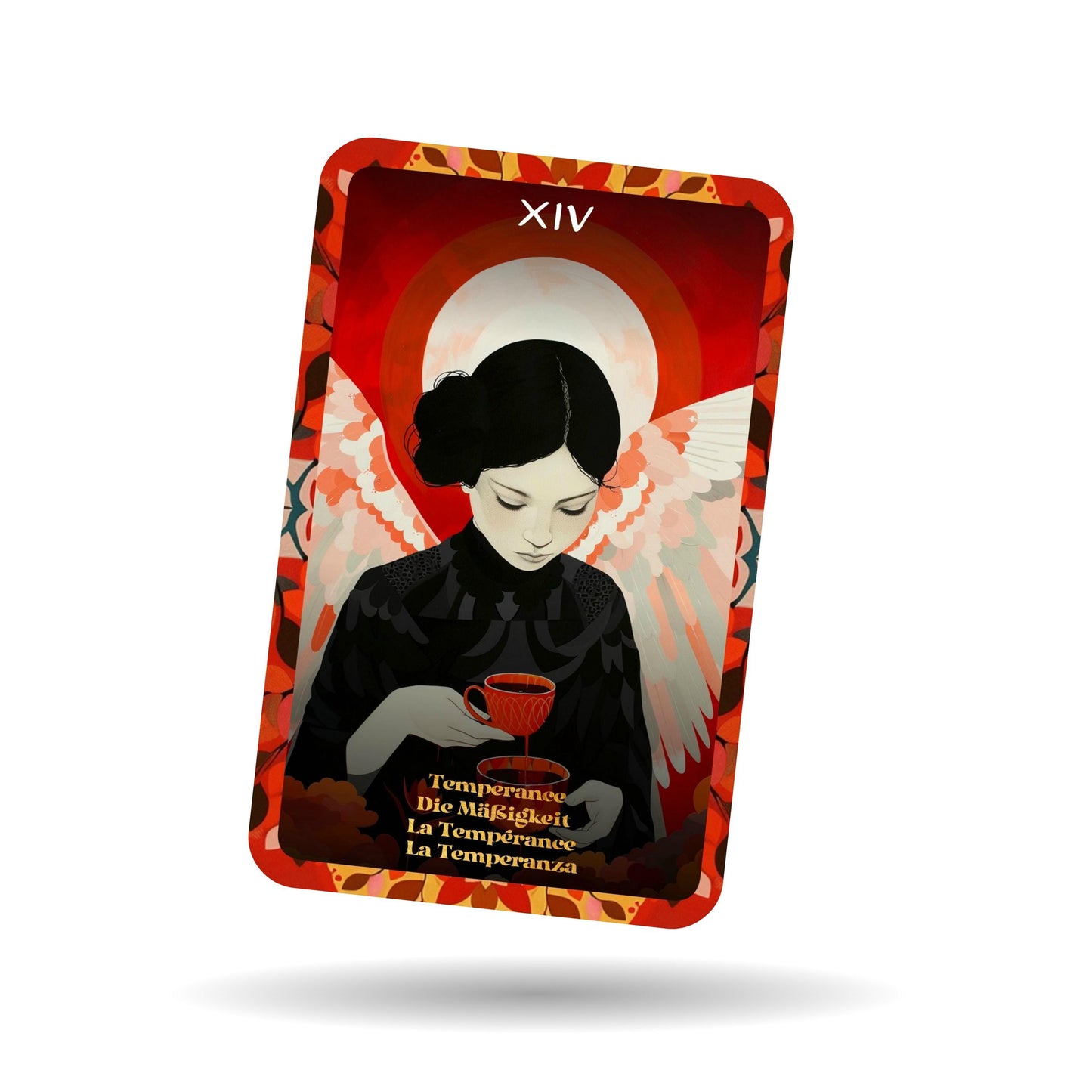 Crimson Essence Tarot - 22 Major Arcana - English | German | French | Italian