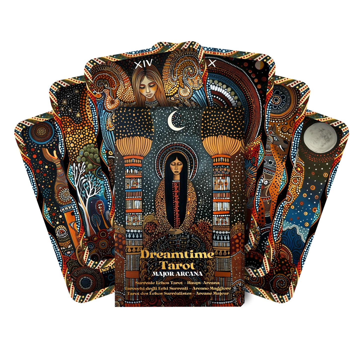 Dreamtime Tarot - 22 Major Arcana - English | German | French | Italian