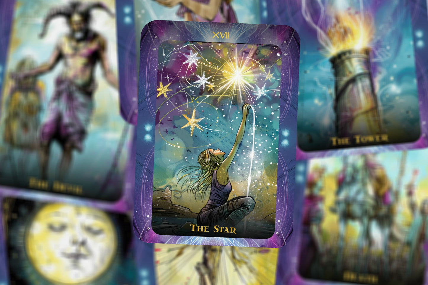 The Lightweaver Tarot - 78 cards - Tarot - Tarot Deck - Fortune Telling - Divination tools