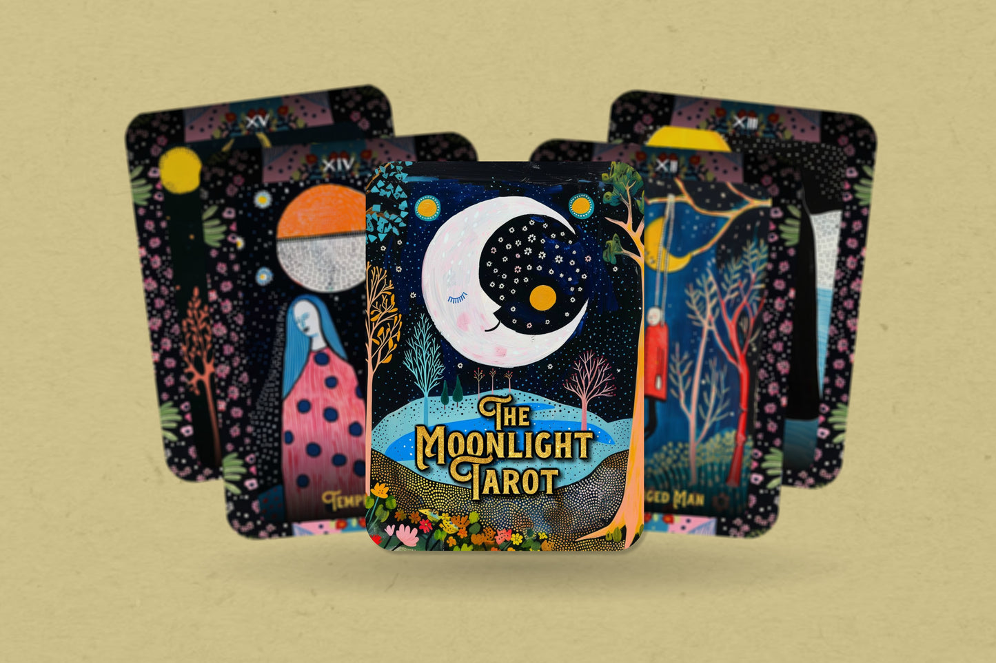 The Moonlight Tarot - 78 cards - Tarot - Tarot Deck - Fortune Telling