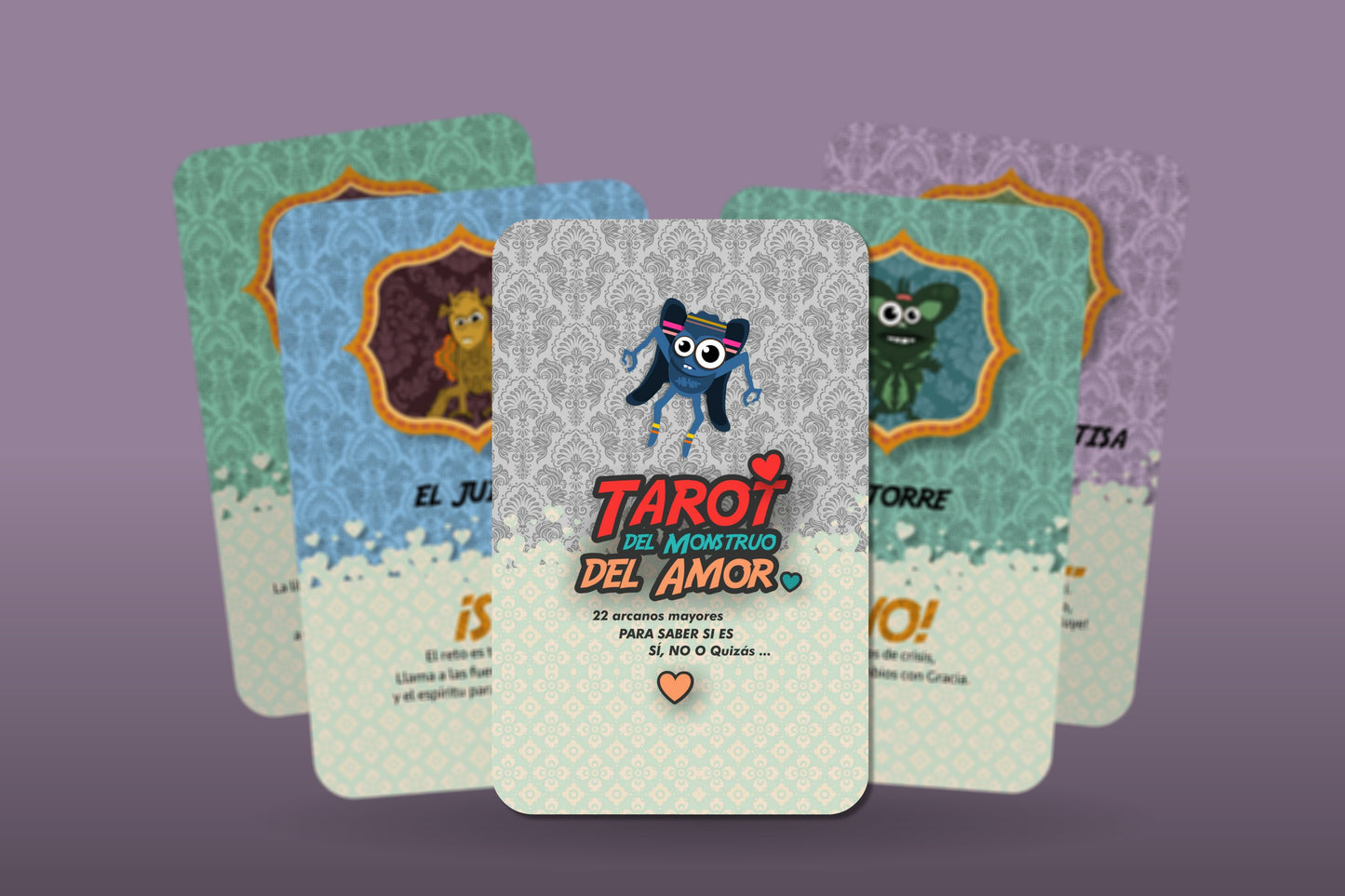 Love Monster Tarot - Yes No - Major Arcana (Spanish)