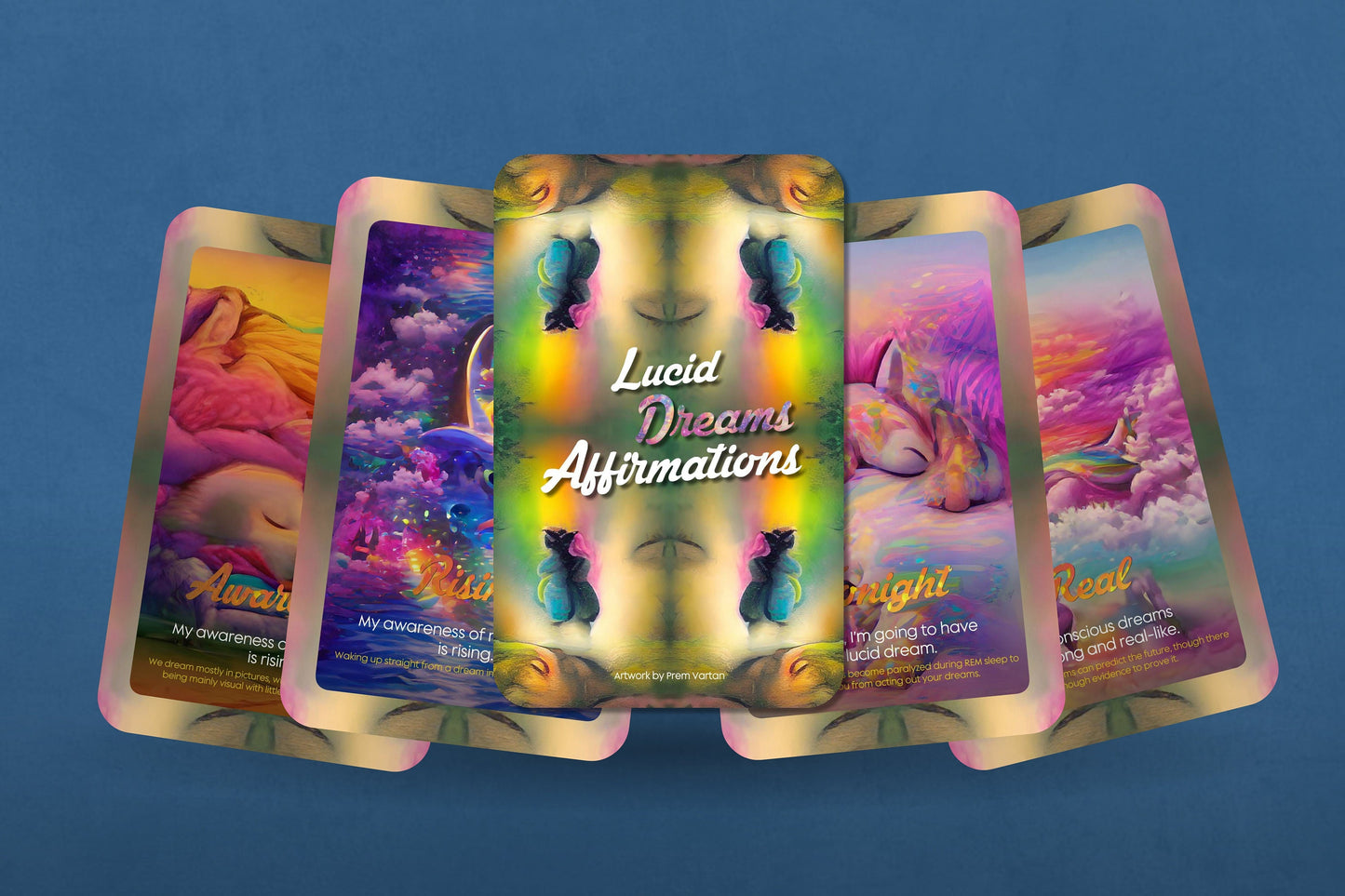 Lucid Dreams Affirmations - Wisdom Cards for Lucid Dreams