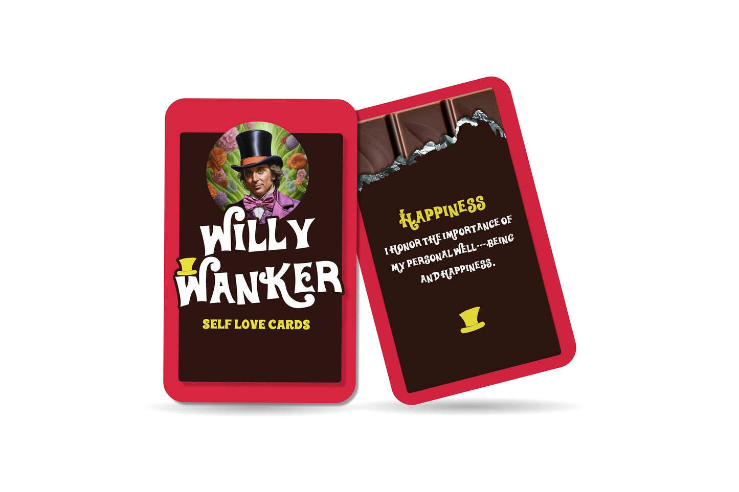 Willy Wanker -  Self Love Cards - 22 Cards - Novelty Gift